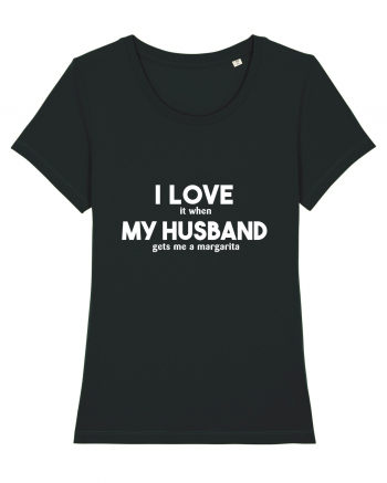 Love my husband Black