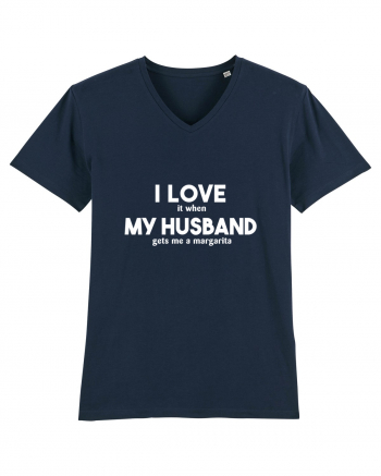 Love my husband French Navy