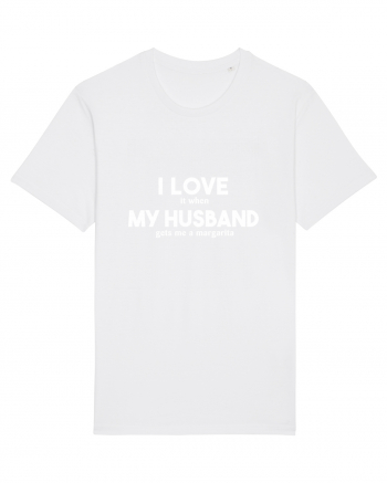 Love my husband White