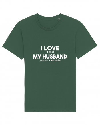 Love my husband Bottle Green