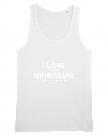 Love my husband White