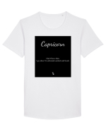 capricorn i don t force vibes... Tricou mânecă scurtă guler larg Bărbat Skater
