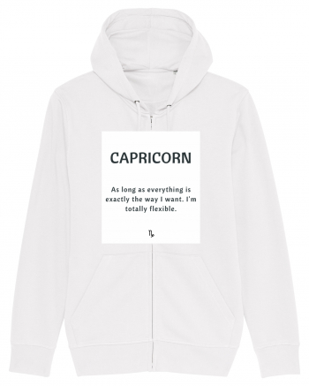 capricorn as long as everything is... White