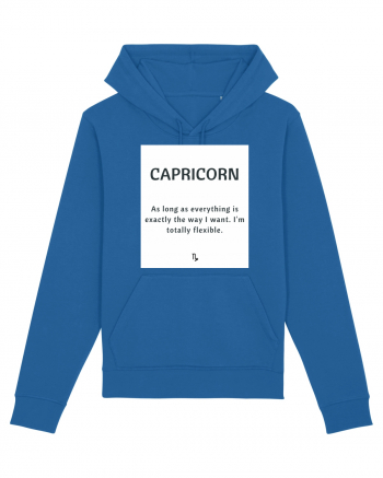 capricorn as long as everything is... Royal Blue