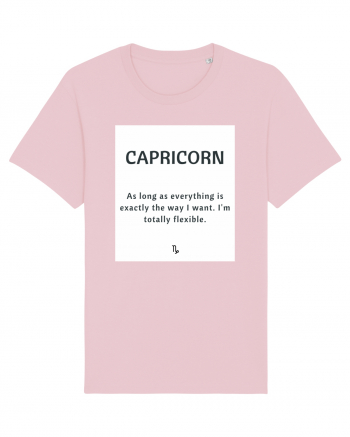capricorn as long as everything is... Cotton Pink