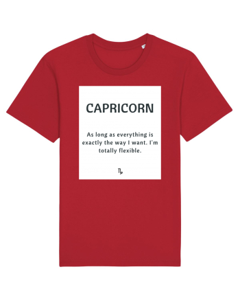capricorn as long as everything is... Red