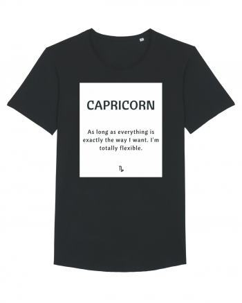 capricorn as long as everything is... Black