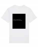 honesty is an expensive... Tricou mânecă scurtă Unisex Rocker