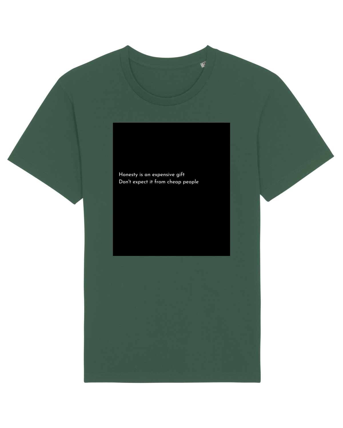 Tricou mânecă scurtă Unisex Rocker Bottle Green