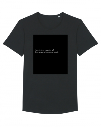 honesty is an expensive... Black