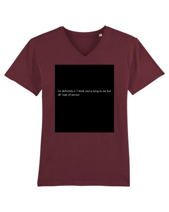 i m definitely a... Burgundy