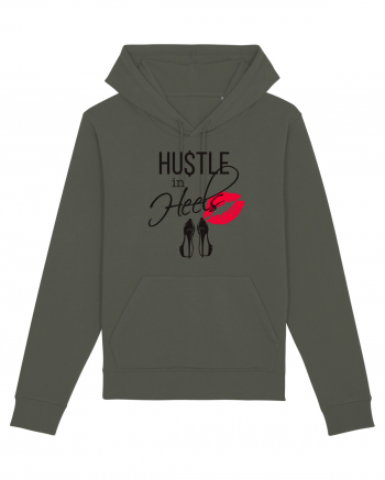 Hustle in heels Khaki