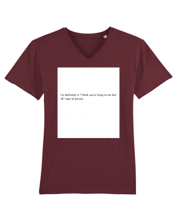 i m definitely a ... Burgundy
