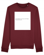 don t apologize to me... Bluză mânecă lungă Unisex Rise