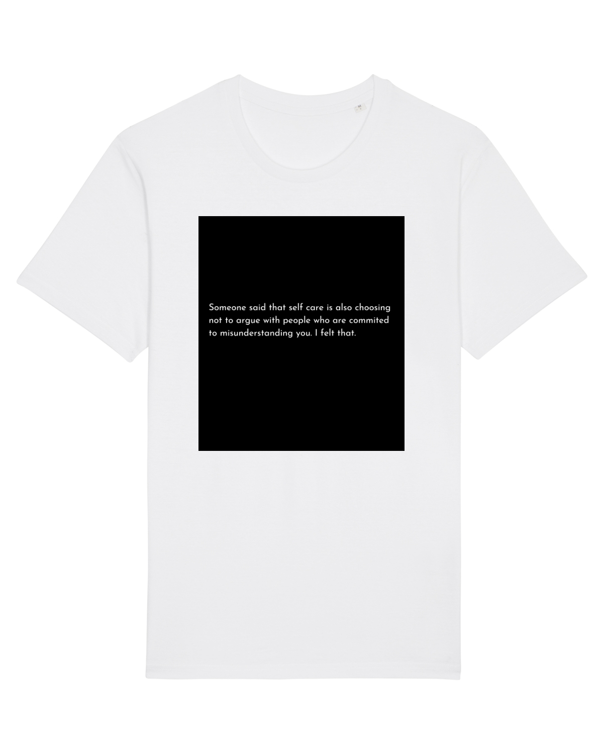 Tricou mânecă scurtă Unisex Rocker White