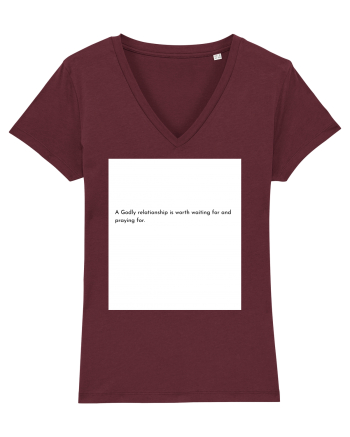 a godly relationship is... Burgundy