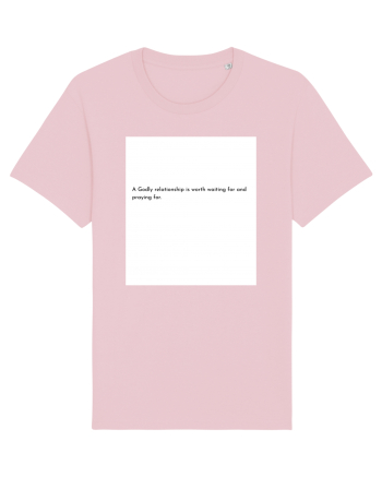 a godly relationship is... Cotton Pink