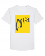 coffee g Tricou mânecă scurtă guler larg Bărbat Skater