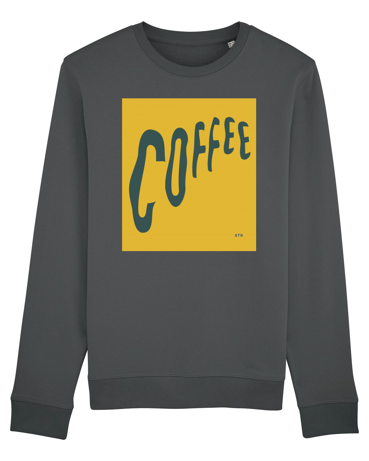 Bluză mânecă lungă Unisex Rise Anthracite
