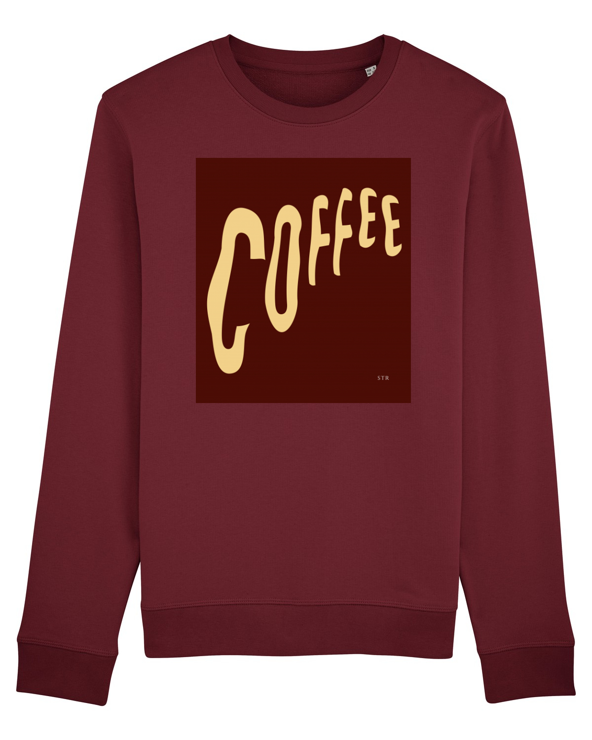 Bluză mânecă lungă Unisex Rise Burgundy