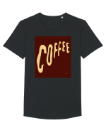 coffee n Tricou mânecă scurtă guler larg Bărbat Skater