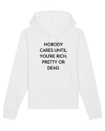 nobody cares until you re rich... Hanorac Unisex Drummer