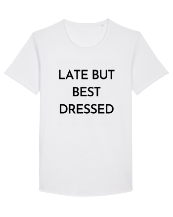 late but best dressed White