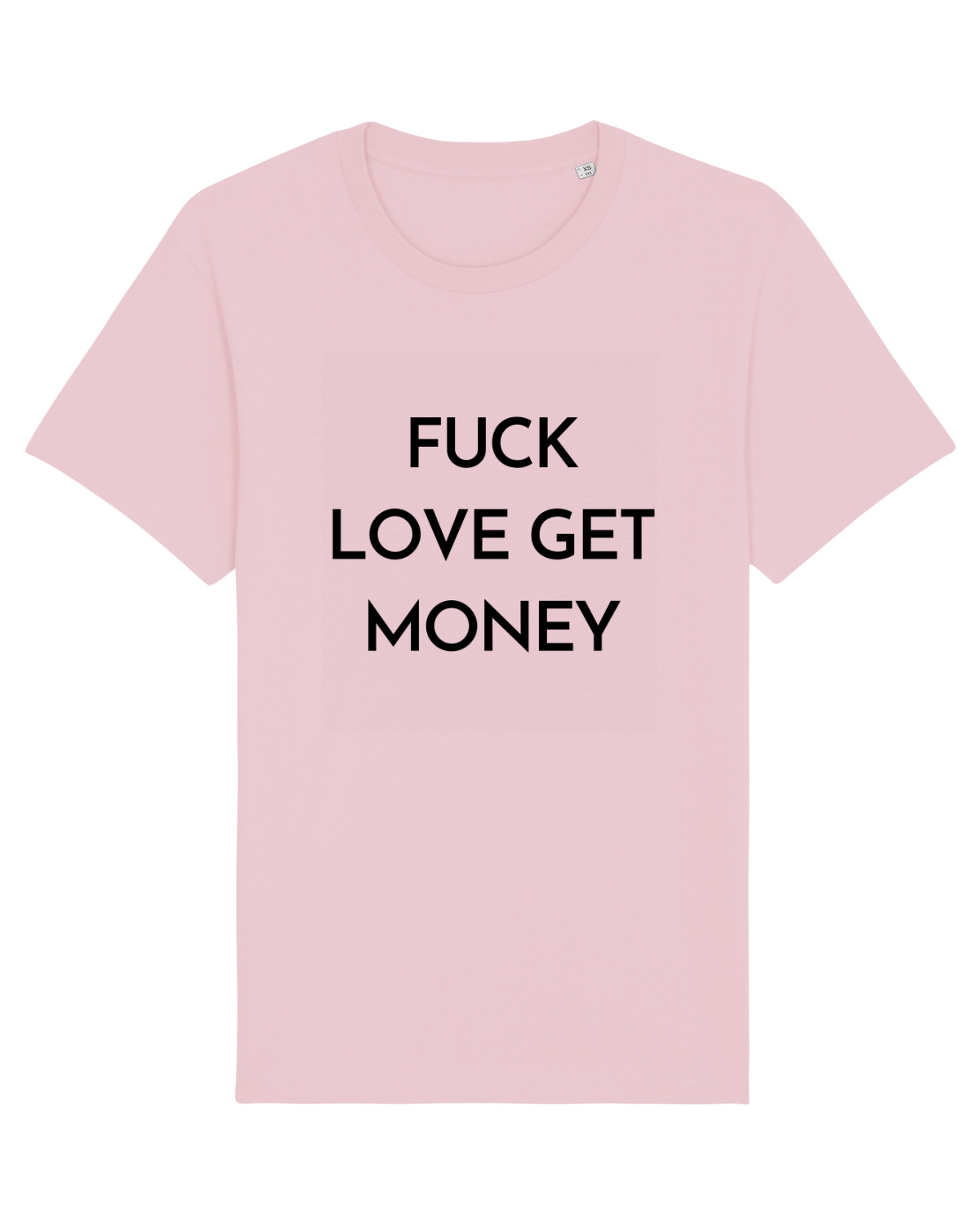 Tricou mânecă scurtă Unisex Rocker Cotton Pink