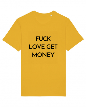 fuck love get money Spectra Yellow