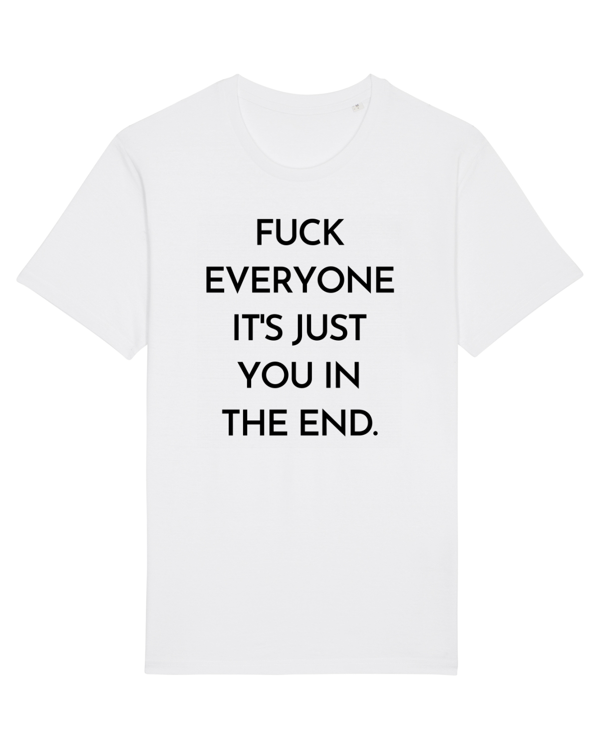Tricou mânecă scurtă Unisex Rocker White