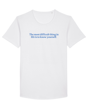 the most difficult thing ... White
