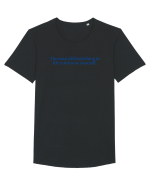 the most difficult thing ... Tricou mânecă scurtă guler larg Bărbat Skater