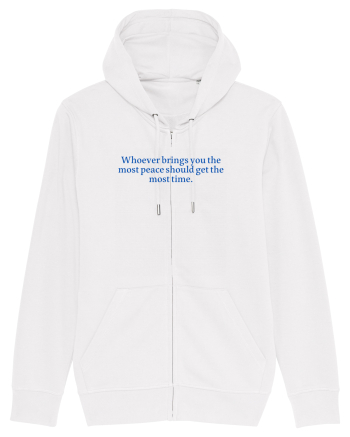 whoever brings you the most peace... White