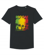 Reggae Tricou mânecă scurtă guler larg Bărbat Skater