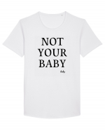 not your baby Tricou mânecă scurtă guler larg Bărbat Skater