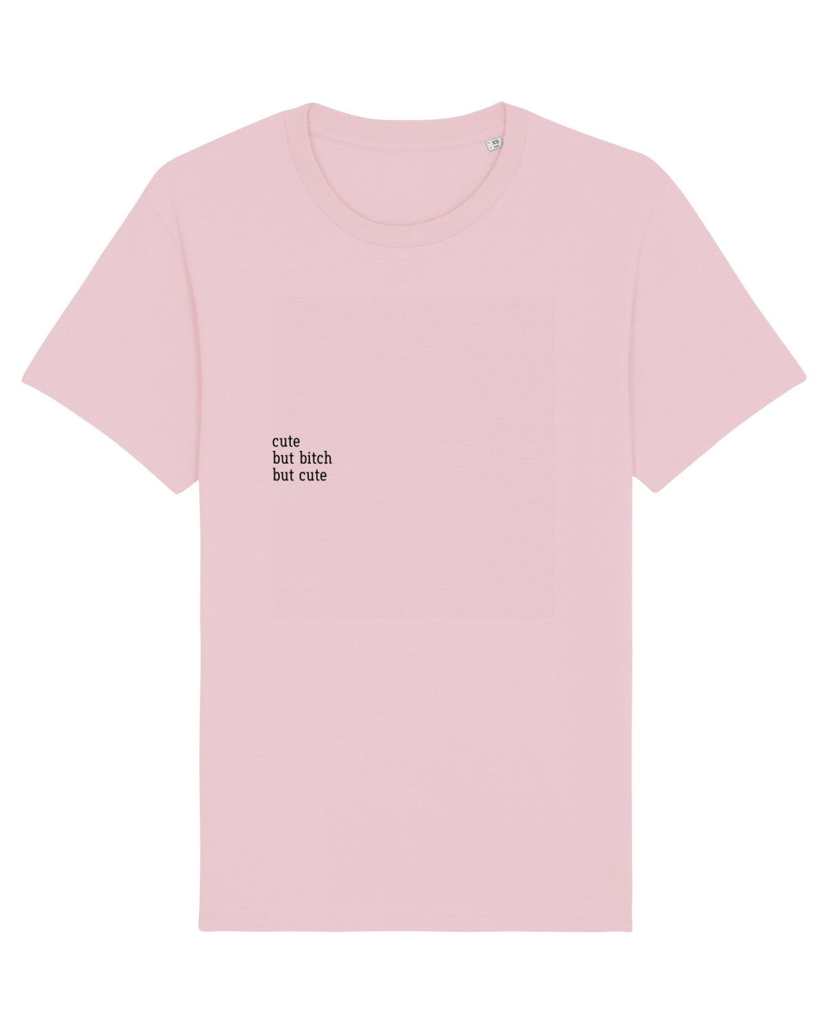 Tricou mânecă scurtă Unisex Rocker Cotton Pink