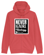 Never Ignore Biology Hanorac cu fermoar Unisex Connector