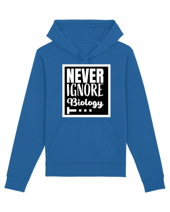 Never Ignore Biology Royal Blue