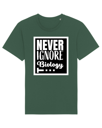 Never Ignore Biology Bottle Green