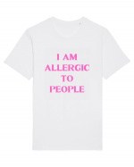 i am allergic to people Tricou mânecă scurtă Unisex Rocker