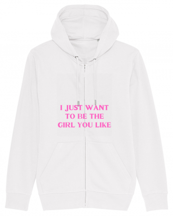 i just want to be the girl... White