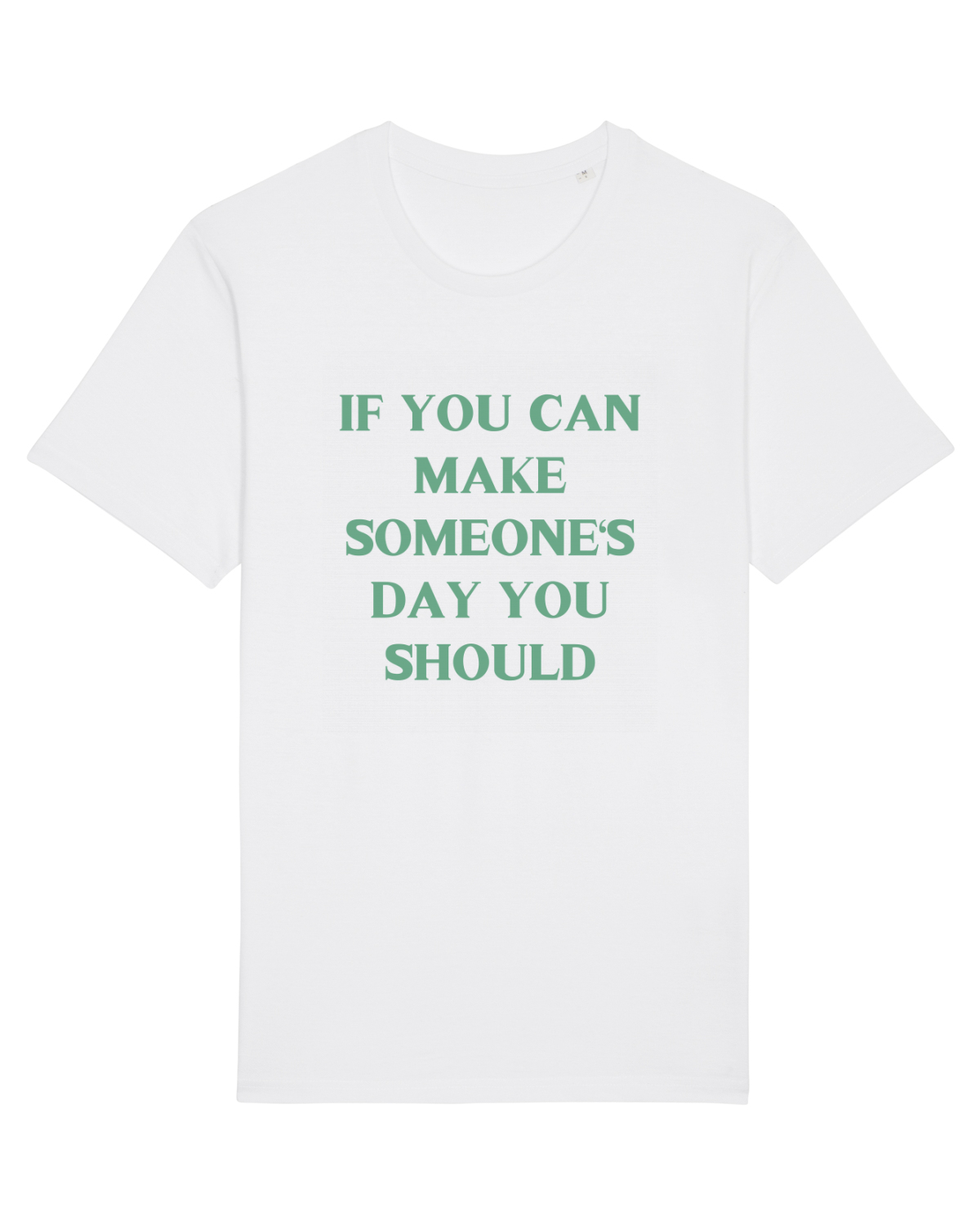 Tricou mânecă scurtă Unisex Rocker White