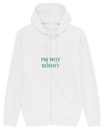 i am not sorry White