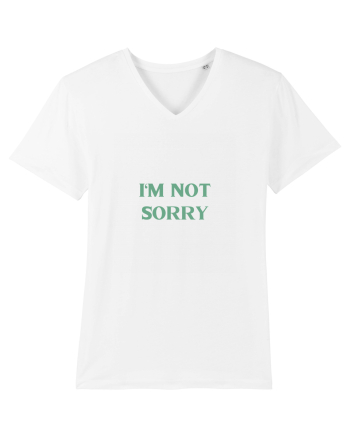 i am not sorry White