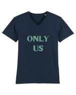 only us Tricou mânecă scurtă guler V Bărbat Presenter