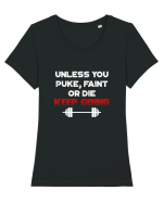 Keep going Tricou mânecă scurtă guler larg fitted Damă Expresser