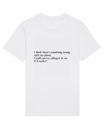 i think there s something wrong... Tricou mânecă scurtă Unisex Rocker