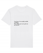 you know, i m actually terrible... Tricou mânecă scurtă Unisex Rocker