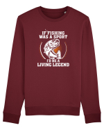 Fishing legend Bluză mânecă lungă Unisex Rise