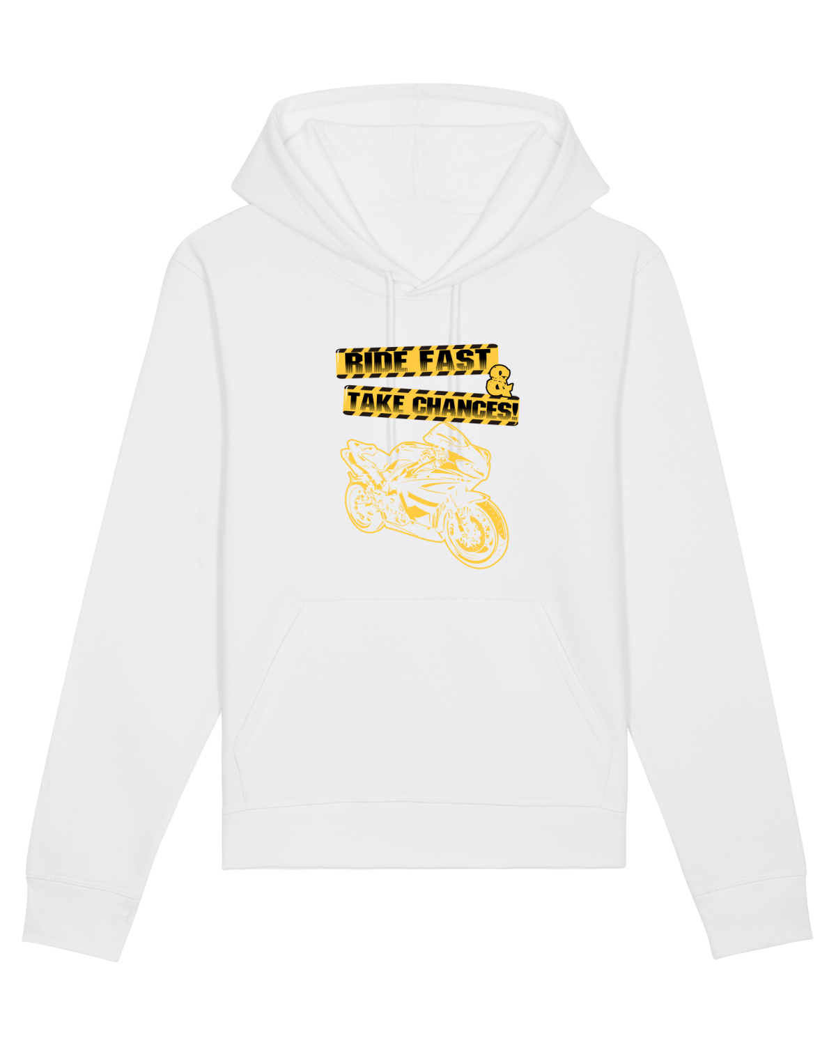 Hanorac Unisex Drummer White